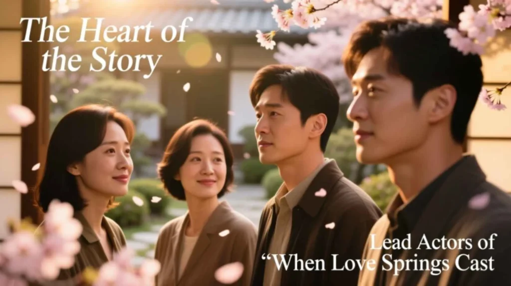 The Heart of the Story Lead Actors of When Love Springs Cast