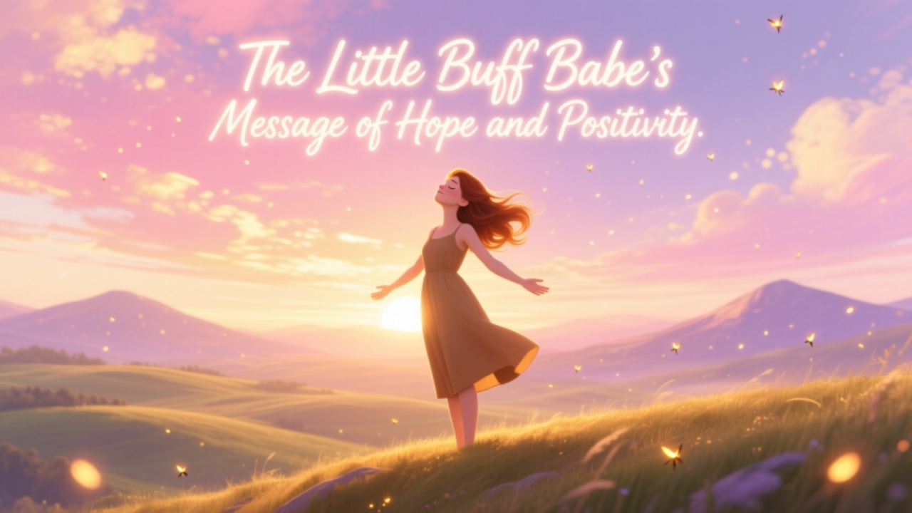 The Little Buff Babe’s Message of Hope and Positivity