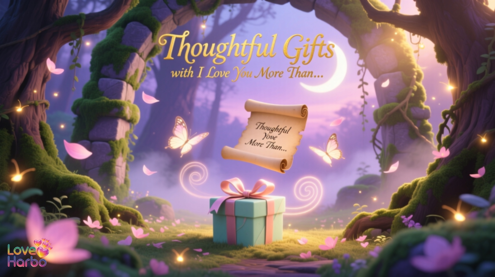 Thoughtful Gifts with “I Love You More Than…” Messages