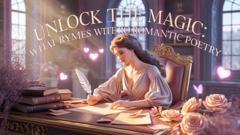Unlock the Magic What Rhymes With Love for Romantic Poetry