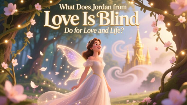 What Does Jordan from Love Is Blind Do for Love and Life