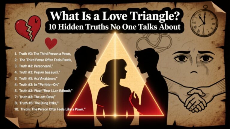 What Is a Love Triangle 10 Hidden Truths No One Talks About