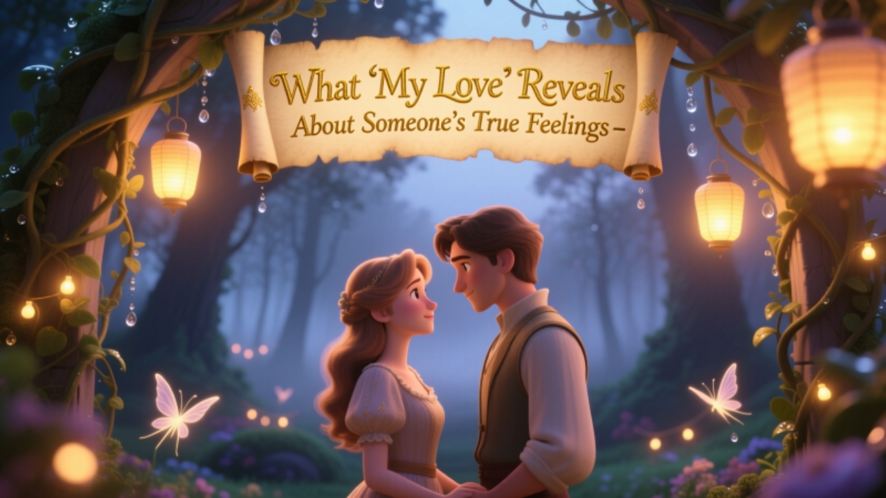 What ‘My Love’ Reveals About Someone’s True Feelings