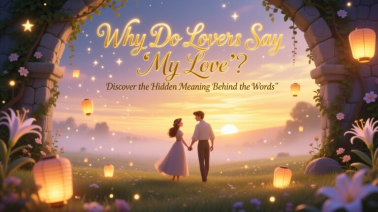 Why Do Lovers Say ‘My Love’ Discover the Hidden My Love Meaning Behind the Words