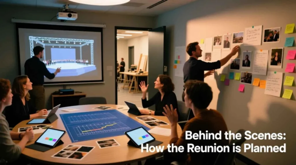 Behind the Scenes How the Reunion is Planned