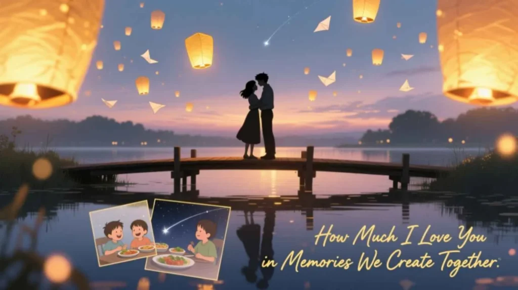 How Much I Love You in Memories We Create Together
