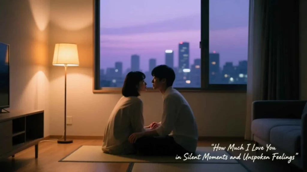 How Much I Love You in Silent Moments and Unspoken Feelings