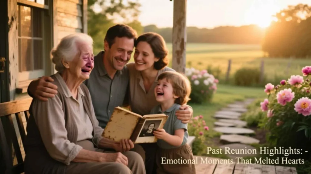 Past Reunion Highlights Emotional Moments That Melted Hearts