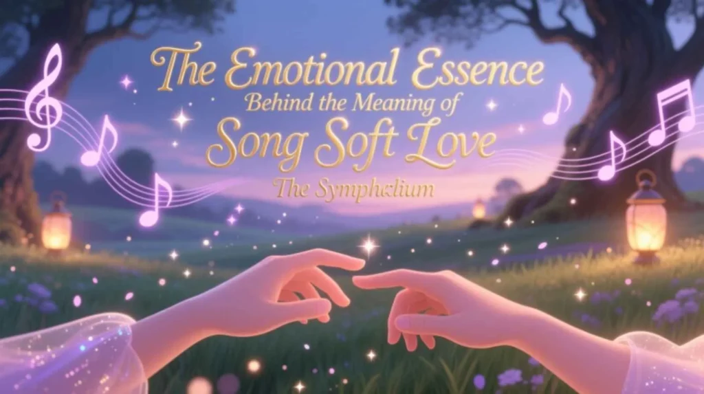 The Emotional Essence Behind the Meaning of Song Soft Love The Symposium