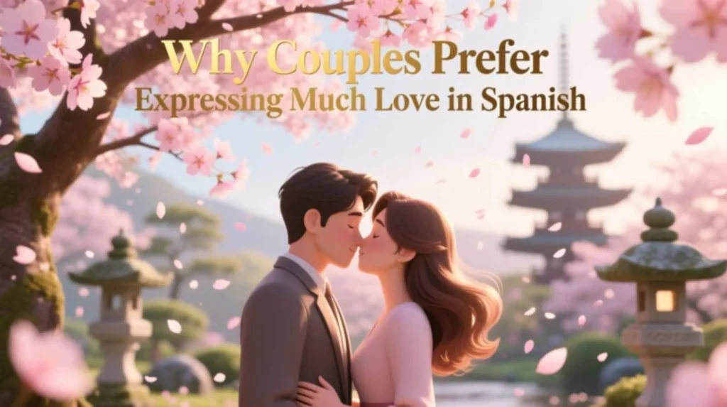 Why Couples Prefer Expressing Much Love in Spanish